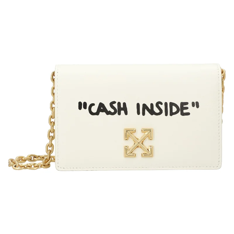 Geometric - Printed PVC Crossbody Bag in Multicolor for Trendy Street StyleOff White Jitney 0.5 crossbody bag