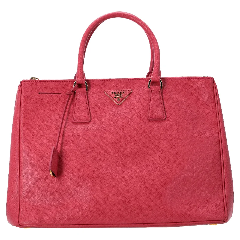 Geometric - Printed PVC Crossbody Bag in Multicolor for Trendy Street StylePrada Large Galleria Hand Bag in Pink Saffiano Leather Geometric - Printed PVC Crossbody Bag in Multicolor for Trendy Street StylePrada Large Galleria Hand Bag in Pink Saffiano Leather