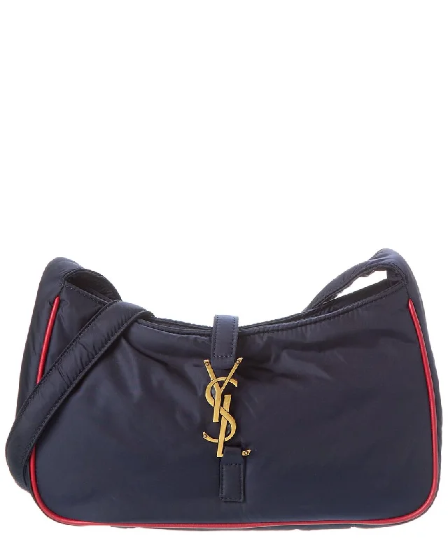Waterproof Nylon Crossbody Bag in Navy Blue for Outdoor Hiking TripsSaint Laurent Le 5 À 7 Mini Nylon Crossbody Waterproof Nylon Crossbody Bag in Navy Blue for Outdoor Hiking TripsSaint Laurent Le 5 À 7 Mini Nylon Crossbody