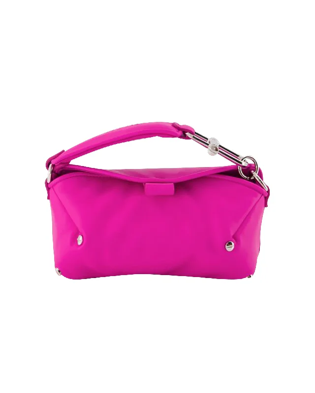 Waterproof Nylon Crossbody Bag in Navy Blue for Outdoor Hiking TripsSan Diego S Crossbody - Off White - Fuchsia - Leather Waterproof Nylon Crossbody Bag in Navy Blue for Outdoor Hiking TripsSan Diego S Crossbody - Off White - Fuchsia - Leather