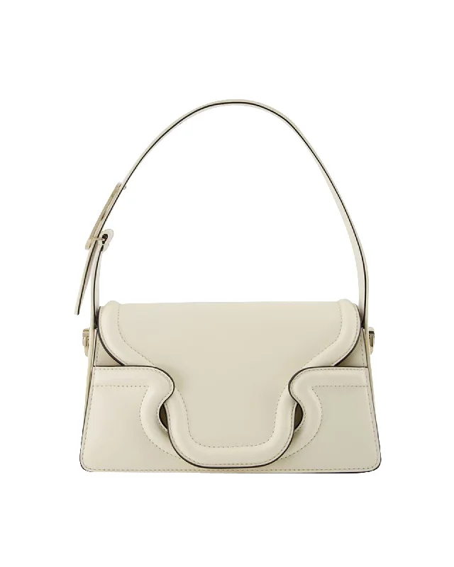 Women's Small Leather Crossbody Bag in Black with Gold Hardware for Evening PartiesSculpture Small Handbag - Valentino Garavani - Ivory - Leather Women's Small Leather Crossbody Bag in Black with Gold Hardware for Evening PartiesSculpture Small Handbag - Valentino Garavani - Ivory - Leather