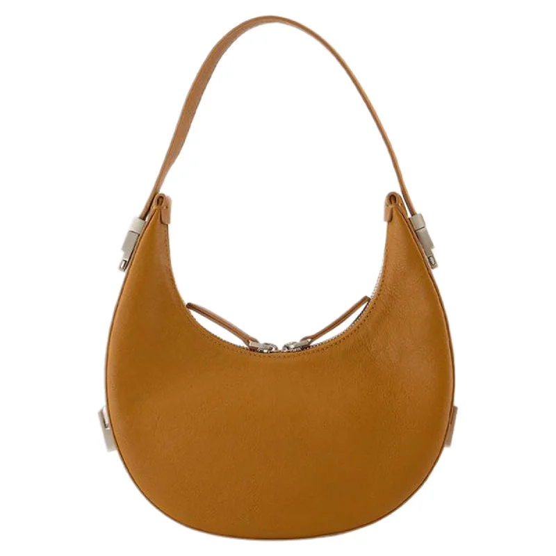 Women's Crossbody Bag with Chain Strap in Gold for a Glamorous TouchToni Mini Bag - Osoi - Leather - Brown Women's Crossbody Bag with Chain Strap in Gold for a Glamorous TouchToni Mini Bag - Osoi - Leather - Brown