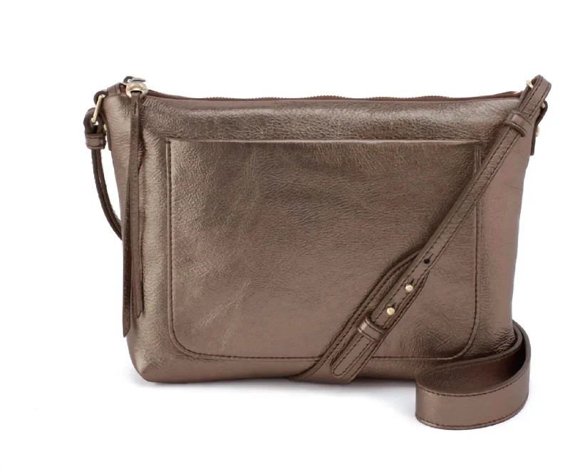 Quilted Leather Crossbody Bag in Cream for a Classic and Elegant AppearanceTripp Medium Crossbody In Pewter Quilted Leather Crossbody Bag in Cream for a Classic and Elegant AppearanceTripp Medium Crossbody In Pewter