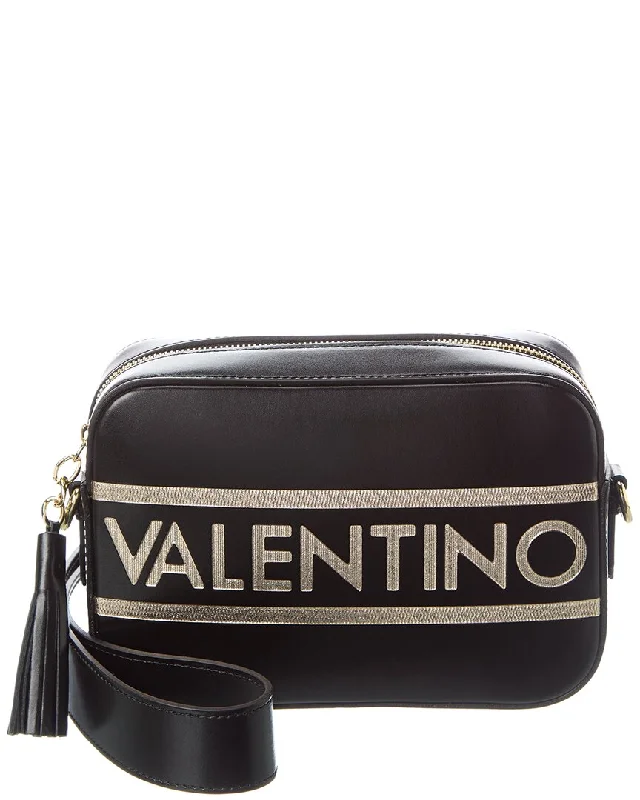Metallic Crossbody Bag in Silver for New Year's Eve and Special CelebrationsValentino by Mario Valentino Babette Lavoro Leather Crossbody Metallic Crossbody Bag in Silver for New Year's Eve and Special CelebrationsValentino by Mario Valentino Babette Lavoro Leather Crossbody