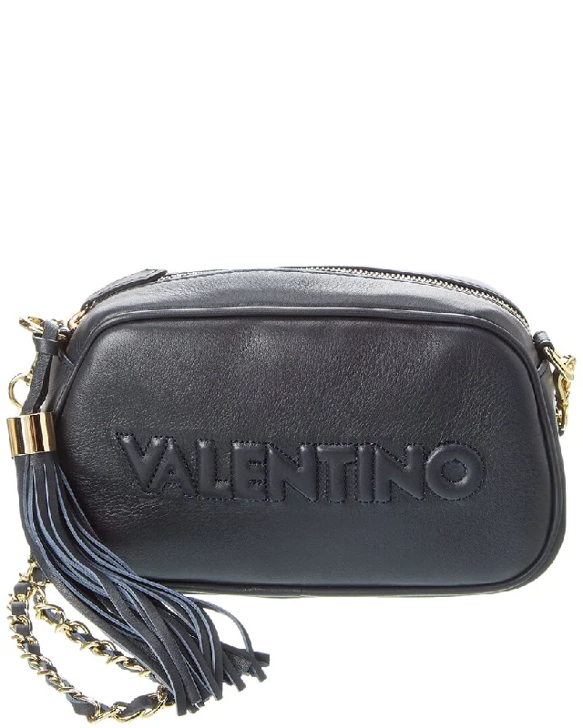 Embroidered Silk Crossbody Bag in Purple for Formal Events and WeddingsValentino by Mario Valentino Bella Embossed Leather Crossbody Embroidered Silk Crossbody Bag in Purple for Formal Events and WeddingsValentino by Mario Valentino Bella Embossed Leather Crossbody