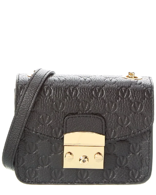 Quilted Leather Crossbody Bag in Cream for a Classic and Elegant AppearanceValentino by Mario Valentino Bijou Leather Crossbody Quilted Leather Crossbody Bag in Cream for a Classic and Elegant AppearanceValentino by Mario Valentino Bijou Leather Crossbody