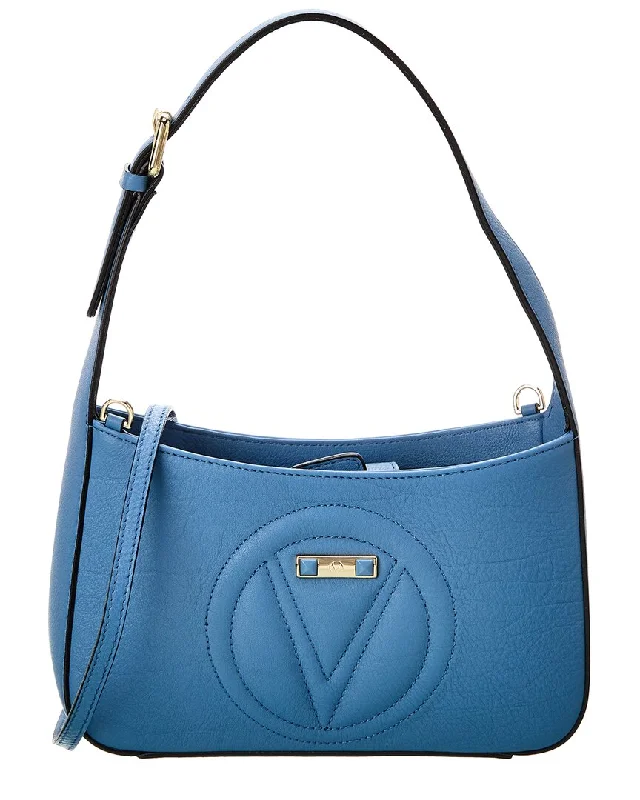 Women's Crossbody Bag with Chain Strap in Gold for a Glamorous TouchValentino by Mario Valentino Kai Leather Crossbody Women's Crossbody Bag with Chain Strap in Gold for a Glamorous TouchValentino by Mario Valentino Kai Leather Crossbody