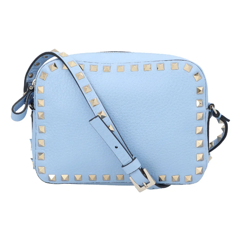 Hand - painted Canvas Crossbody Bag in Yellow for a Unique and Artistic LookValentino Rockstud Crossbody Bag Hand - painted Canvas Crossbody Bag in Yellow for a Unique and Artistic LookValentino Rockstud Crossbody Bag