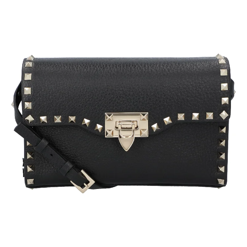 Women's Crossbody Bag with Chain Strap in Gold for a Glamorous TouchValentino Rockstud Crossbody Bag Women's Crossbody Bag with Chain Strap in Gold for a Glamorous TouchValentino Rockstud Crossbody Bag