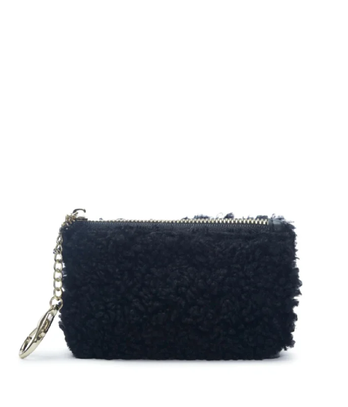 Women's Crossbody Bag with RFID - Blocking Pocket in Black for Safe TravelWomen's Kari Cc Holder Sherpa Bag In Black Women's Crossbody Bag with RFID - Blocking Pocket in Black for Safe TravelWomen's Kari Cc Holder Sherpa Bag In Black