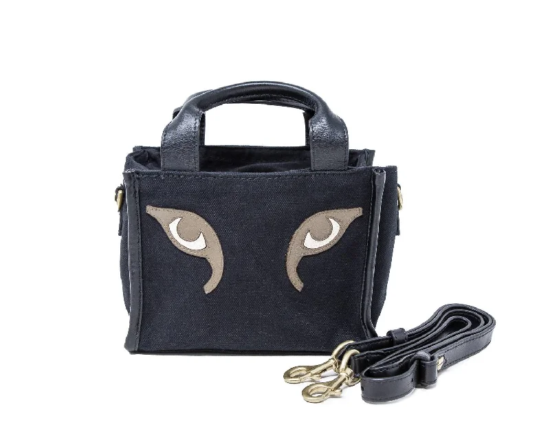 Large Faux Leather Crossbody Bag in Brown with Tassel Details for Casual TravelWomen's Mini Caprice Eyes Bag In Black Large Faux Leather Crossbody Bag in Brown with Tassel Details for Casual TravelWomen's Mini Caprice Eyes Bag In Black