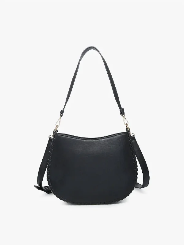 Women's Crossbody Bag with Multiple Compartments in Gray for Organized Daily UseWomen's Raquel Saddle Bag In Black Women's Crossbody Bag with Multiple Compartments in Gray for Organized Daily UseWomen's Raquel Saddle Bag In Black
