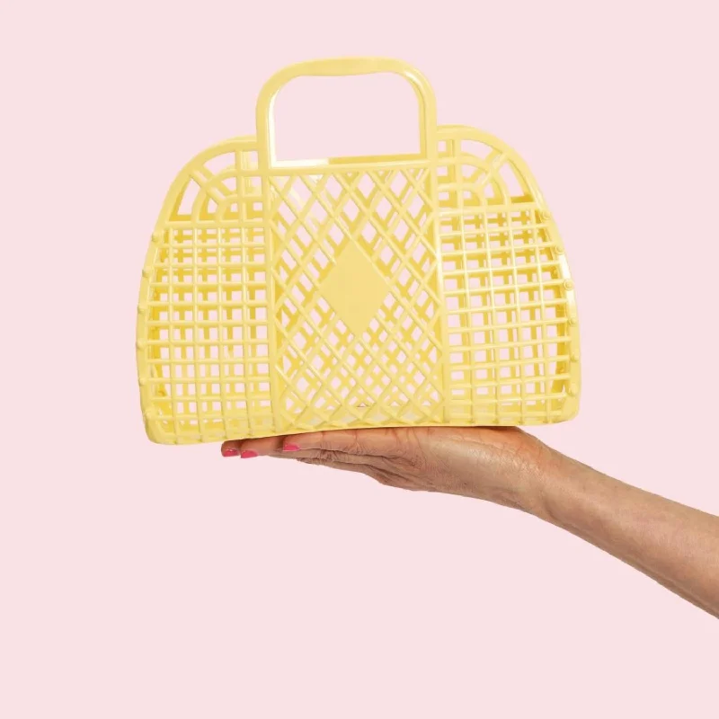 Women's Mini Crossbody Bag in Pink Velvet with Rhinestone Accents for Girls' Nights OutWomen's Retro Basket Bag In Yellow Women's Mini Crossbody Bag in Pink Velvet with Rhinestone Accents for Girls' Nights OutWomen's Retro Basket Bag In Yellow